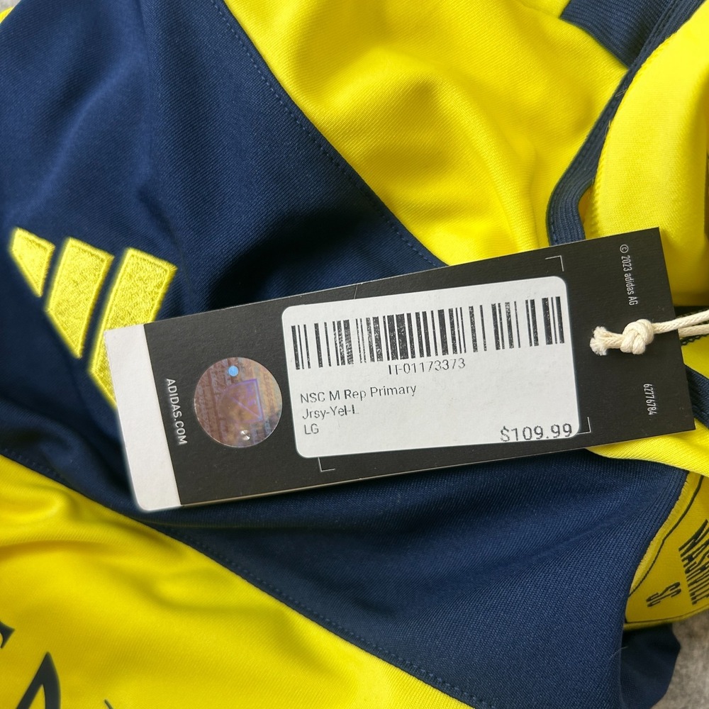 adidas 2024-25 Nashville Men's Large Stadium Home Jersey $109 mspr - Picture 8 of 13